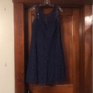 Navy lace Bridesmaid /sundress